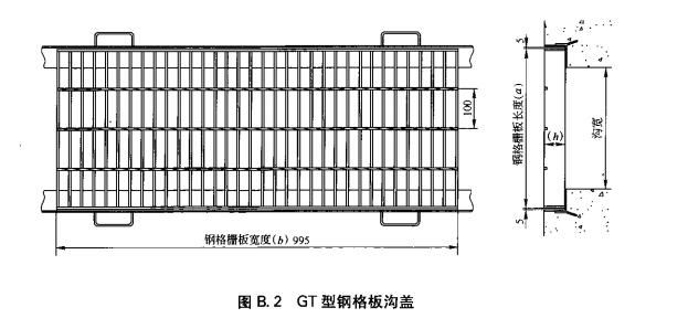 GT型钢格板沟盖